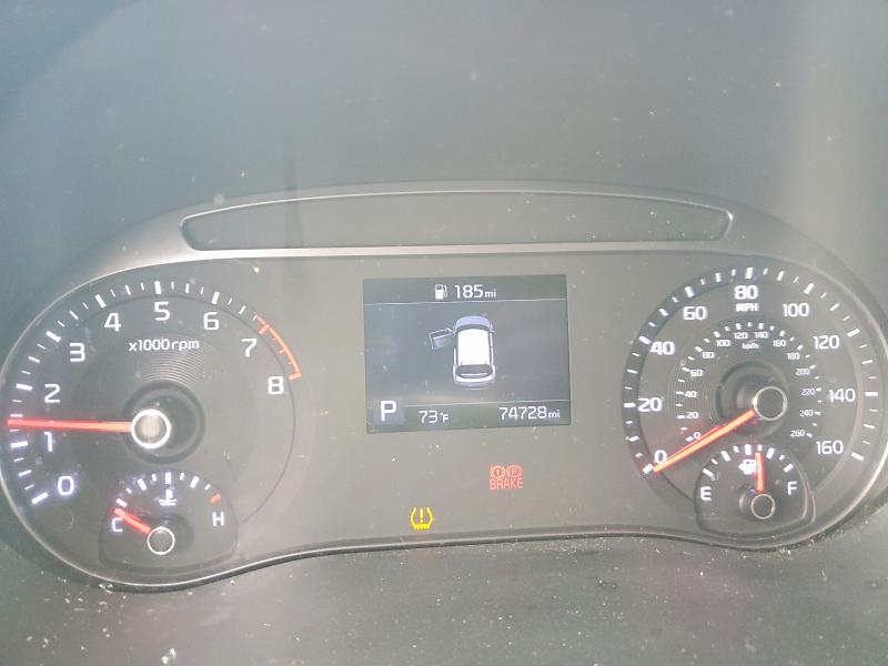 2020 Kia Soul VIN KNDJ23AU0L7098735 COPART salvage auction — FRONT END, Wv - Salvage Certificate, sold $1,800 on 2026-07-14 (photo 9)