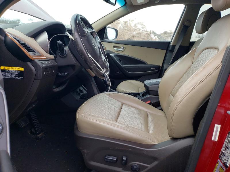 2014 Hyundai Santa fe VIN 5XYZUDLB3EG217950 COPART salvage auction — FRONT END, Nj - Cert Of Title-Salvage, sold $1,650 on 2026-07-14 (photo 7)