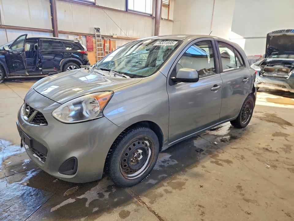2015 Nissan Micra VIN 3N1CK3CP2FL225391 COPART salvage auction — REAR END, Ab - Bos - Salvage, sold $550 on 2026-07-02 (photo 1)