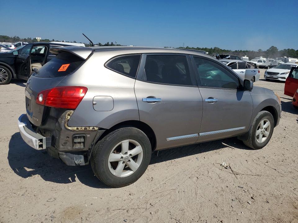 2013 Nissan Rogue VIN JN8AS5MT7DW547225 COPART salvage auction — SIDE, Tx - Salvage Vehicle Title, sold $375 on 2026-07-31 (photo 3)