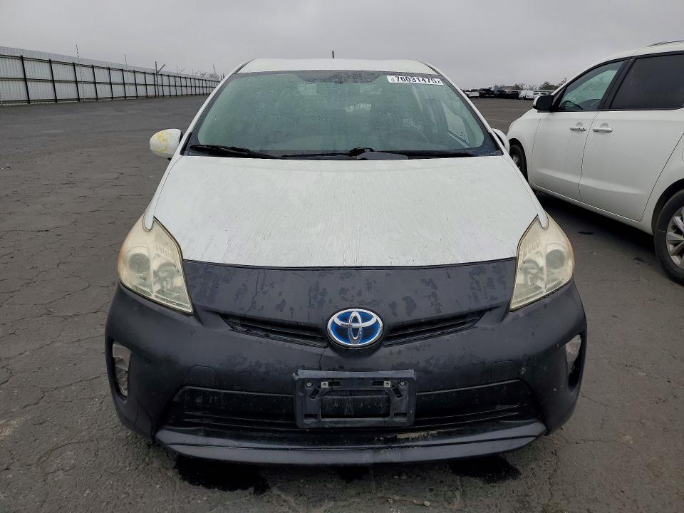 2015 Toyota Prius VIN JTDKN3DU2F0467325 COPART salvage auction — REAR END, Ca - Salvage Certificate, sold $1,300 on 2026-07-09 (photo 5)