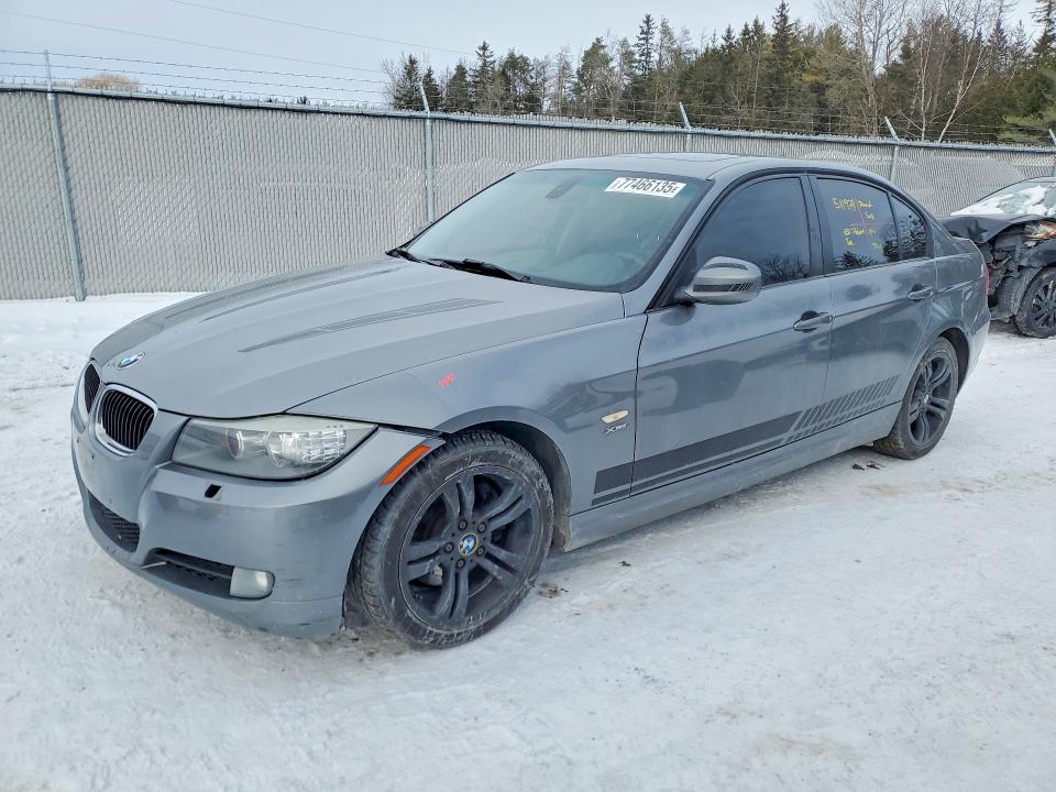 2011 BMW 3 series VIN WBAPK7C59BA773004 COPART salvage auction — FRONT END, ON - PERMIT NO BRAND - UNFIT, sold $425 on 2026-07-23 (photo 1)