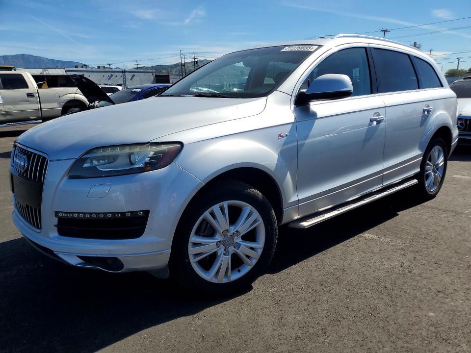 2013 Audi Q7 VIN WA1DGAFEXDD008699 COPART salvage auction — MINOR DENT/SCRATCHES, Mt - Dis/Dlr/Exp Only Clean Title, sold $1,650 on 2026-07-08 (photo 1)