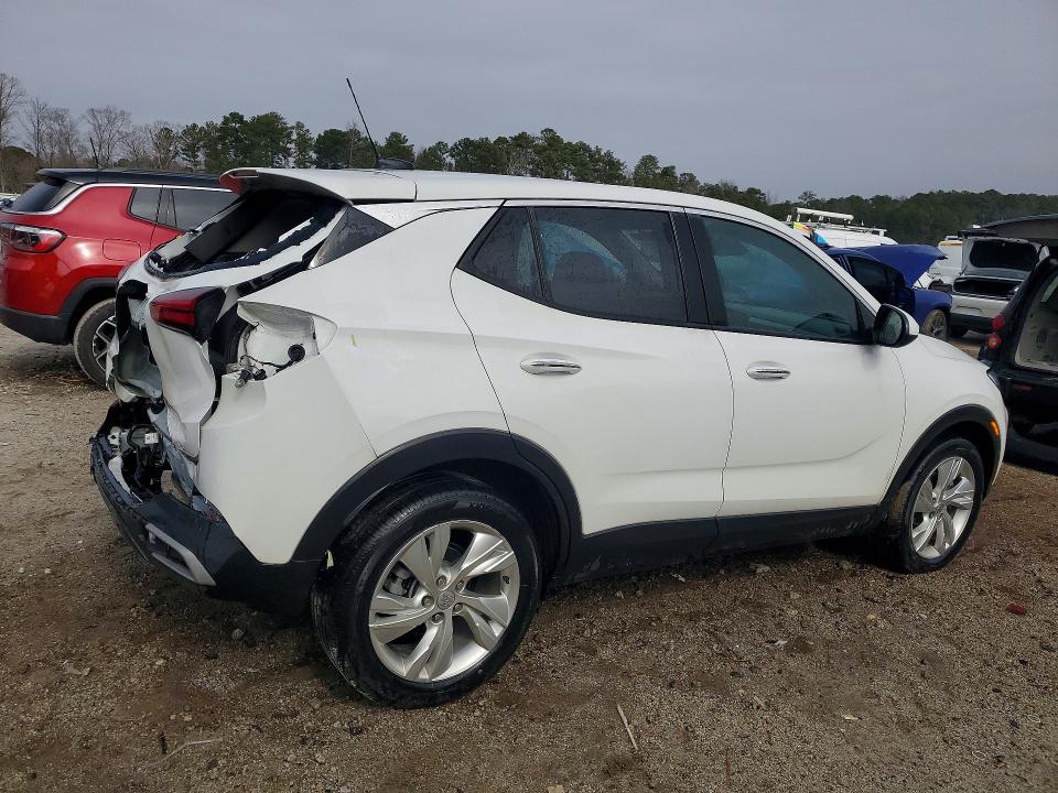 2024 Buick Encore VIN KL4AMBS25RB138602 COPART salvage auction — REAR END, Va - Cert Of Title - Salvage, sold $7,200 on 2026-07-28 (photo 3)
