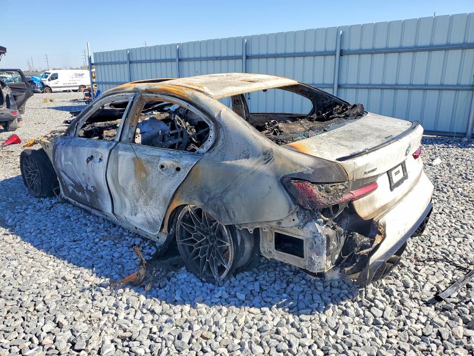 2024 BMW M3 VIN WBS43AY0XRFS74229 COPART salvage auction — BURN, FL - CERTIFICATE OF DESTRUCTION, sold $3,700 on 2026-08-04 (photo 2)