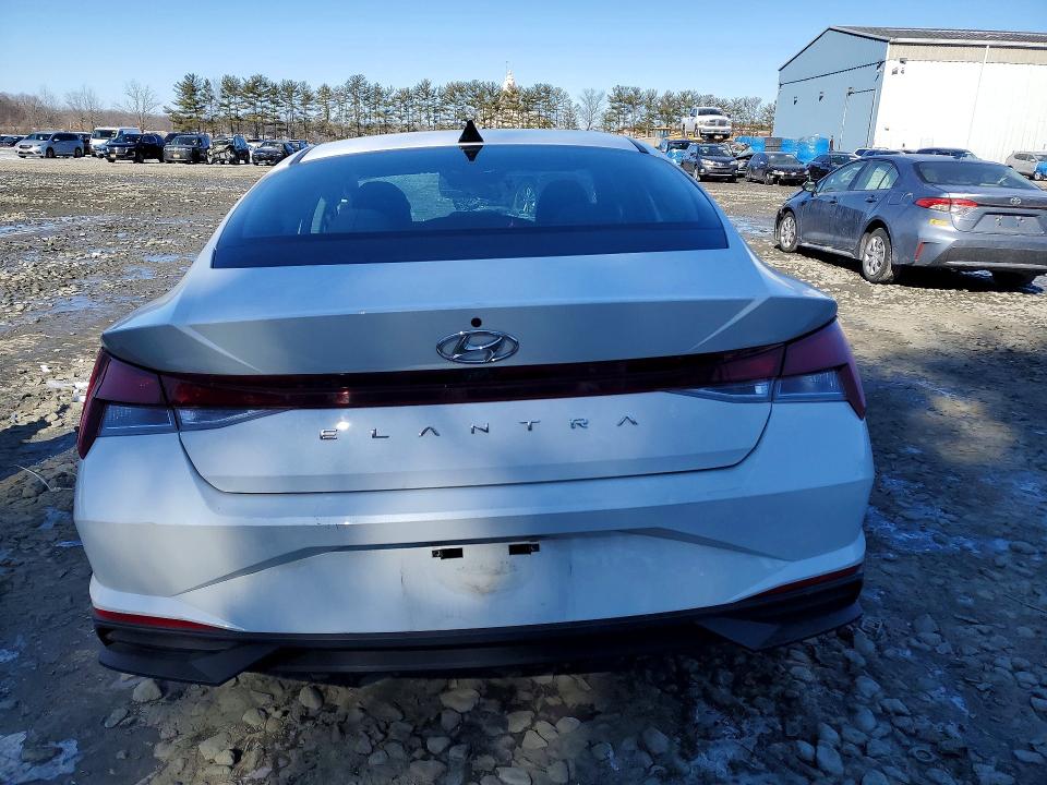 2021 Hyundai Elantra VIN 5NPLS4AG3MH016681 COPART salvage auction — FRONT END, Nj - Cert Of Title-Salvage, sold $1,150 on 2026-07-27 (photo 6)