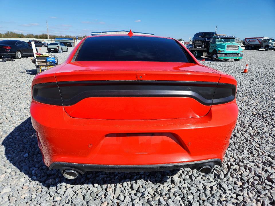 2021 Dodge Charger VIN 2C3CDXCT2MH588599 COPART salvage auction — FRONT END, Fl - Certificate Of Destruction, sold $6,400 on 2026-07-09 (photo 6)