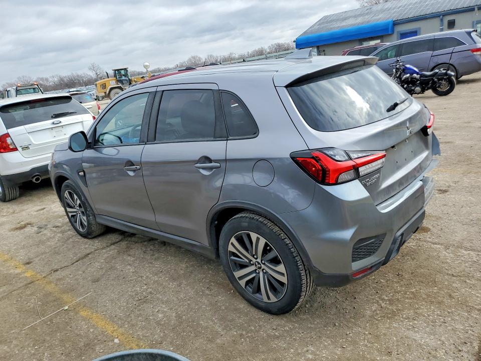 2020 Mitsubishi Outlander VIN JA4AR3AU0LU024836 COPART salvage auction — REAR END, Ks - Cert Of Title-Salvage, sold $3,250 on 2026-07-22 (photo 2)
