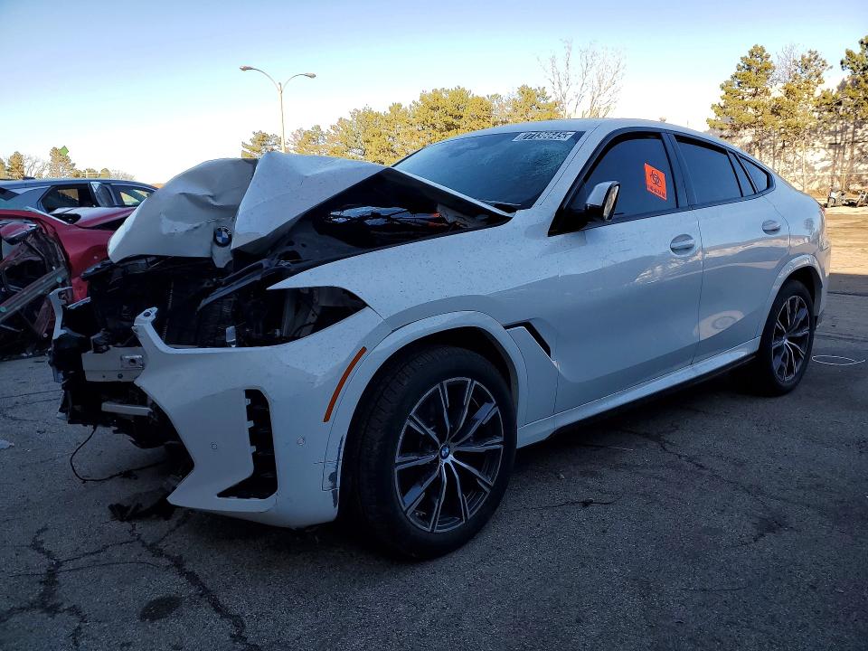 2026 BMW X6 VIN 5UX33EX08T9277372 COPART salvage auction — Biohazard/Chemical, IL - JUNKING CERT OF A VEHICLE, sold $27,750 on 2026-03-23 (photo 1)