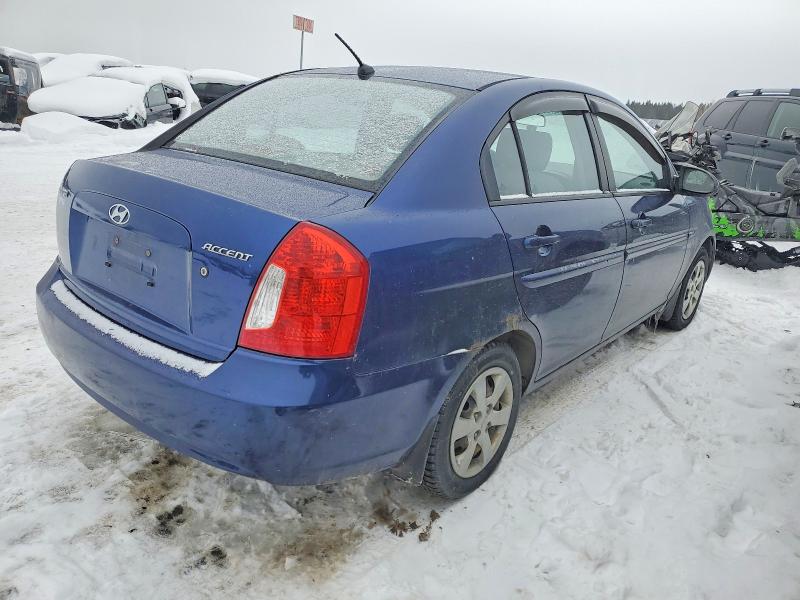 2009 Hyundai Accent VIN KMHCN45C29U348232 COPART salvage auction — FRONT END, Qc - Gravement Accidente, sold $125 on 2026-07-14 (photo 3)