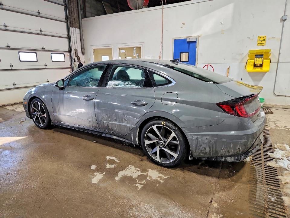 2022 Hyundai Sonata VIN 5NPEJ4J24NH141805 COPART salvage auction — FRONT END, MN - CERT OF TITLE-SALVAGE, sold $625 on 2026-07-28 (photo 2)