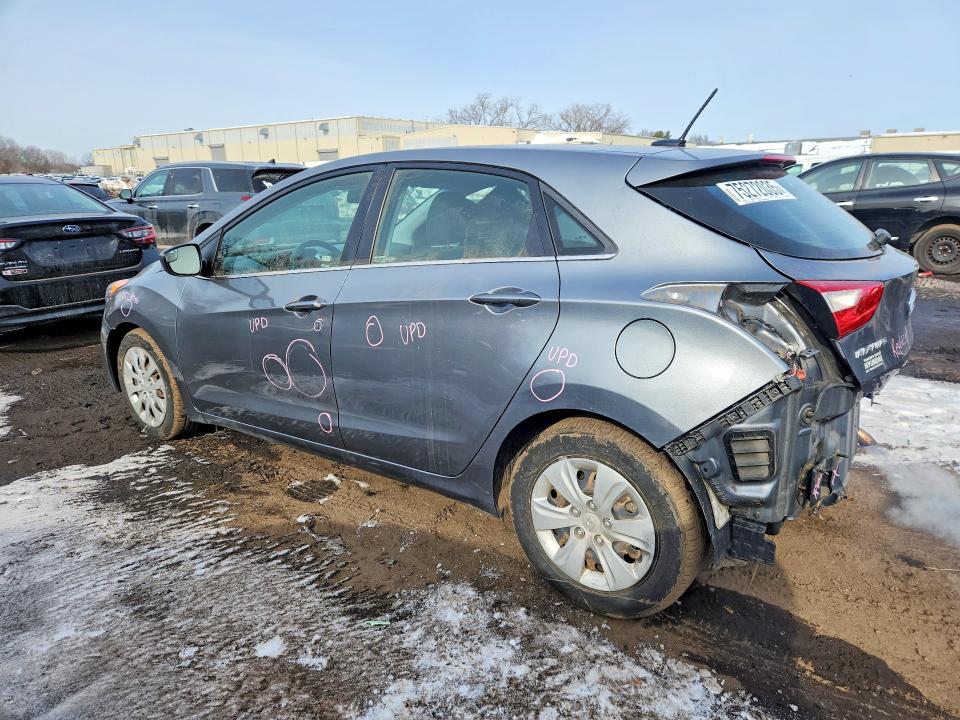 2016 Hyundai Elantra VIN KMHD35LHXGU286719 COPART salvage auction — REAR END, Ct - Cert Of Title-Salvage, sold $650 on 2026-07-10 (photo 2)