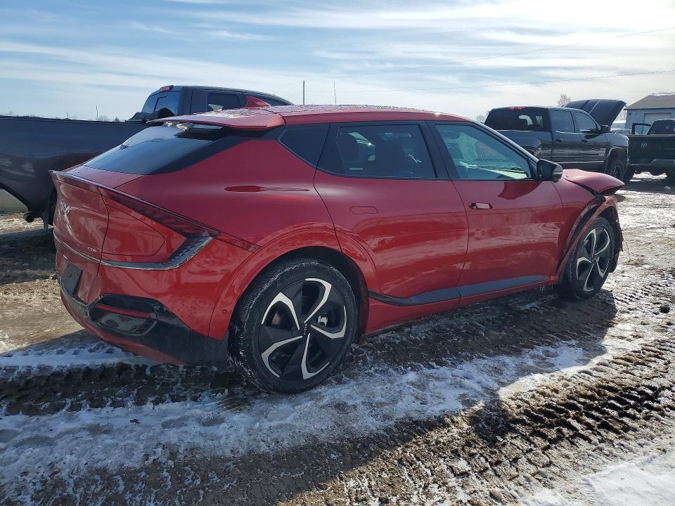 2024 Kia Ev6 VIN KNDC4DLC9R5221143 COPART salvage auction — FRONT END, Mi - Certificate Of Title, sold $300 on 2026-07-01 (photo 3)