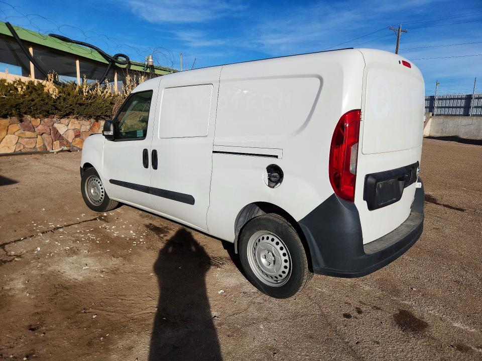 2021 Ram Promaster city VIN ZFBHRFAB0M6V34813 COPART salvage auction — FRONT END, Co - Dis/Dlr/Exp Only Salvage Title, sold $6,400 on 2026-07-16 (photo 2)