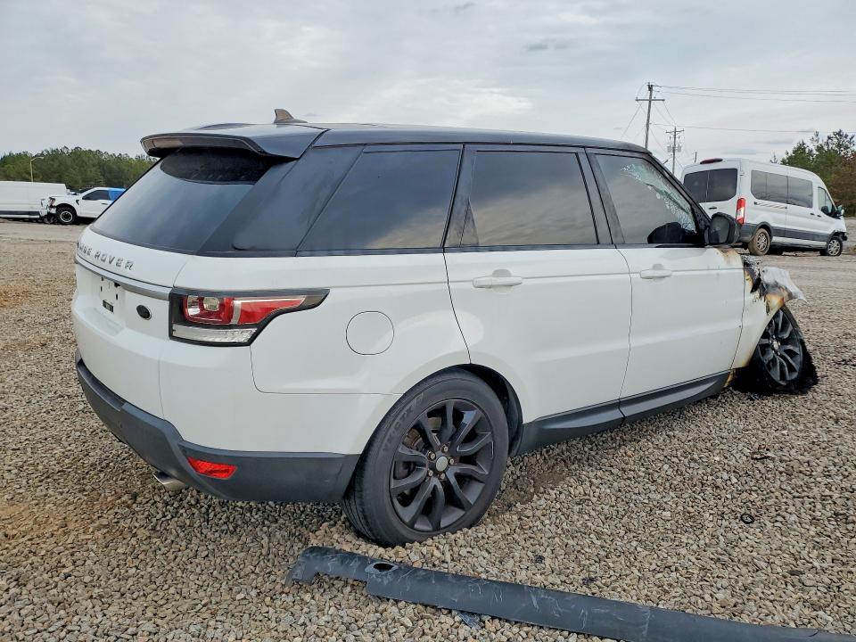 2016 Land rover Range rover sport VIN SALWR2PF3GA123116 COPART salvage auction — BURN, Sc - Cert Of Title-Salvage Fire, sold $225 on 2026-07-31 (photo 3)
