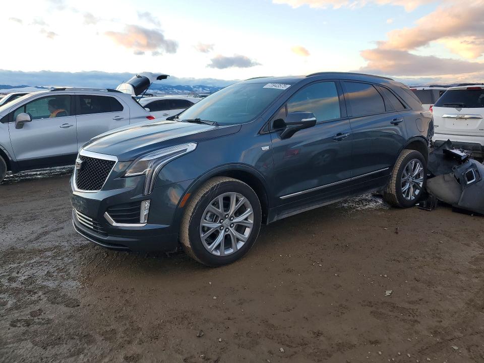 2021 Cadillac Xt5 VIN 1GYKNGRS1MZ105861 COPART salvage auction — REAR END, Mt - Salvage Certificate Of A Vehic, sold $8,800 on 2026-07-14 (photo 1)