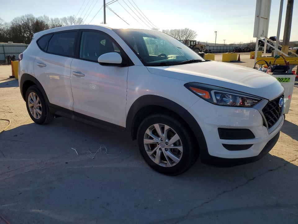 2020 Hyundai Tucson VIN KM8J23A45LU093852 COPART salvage auction — MINOR DENT/SCRATCHES, ID - SALVAGE CERTIFICATE OF TITLE, sold $6,300 on 2026-07-27 (photo 4)