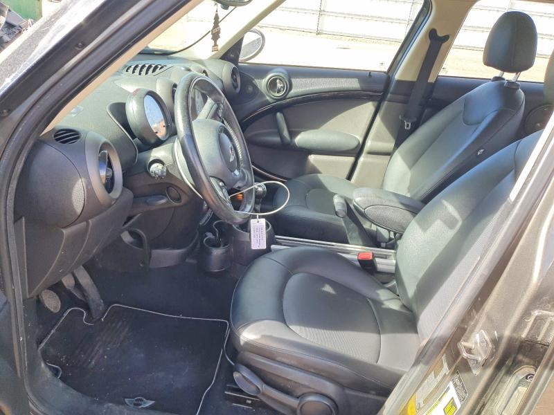 2012 Mini Cooper VIN WMWZB3C55CWM30485 COPART salvage auction — REAR END, Co - Bill Of Sale-Parts Only, sold $400 on 2026-07-20 (photo 7)