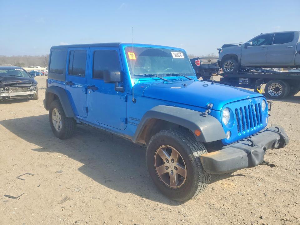 2015 Jeep Wrangler / VIN 1C4BJWDG2FL652447 COPART salvage auction — FRONT END, Ar - Certificate Of Title, sold $60 on 2026-07-20 (photo 4)
