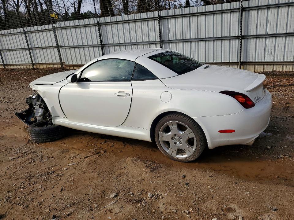 2005 Lexus Sc VIN JTHFN48Y250064107 COPART salvage auction — FRONT END, GA - CERT OF TITLE-SALVAGE, sold $450 on 2026-07-31 (photo 2)