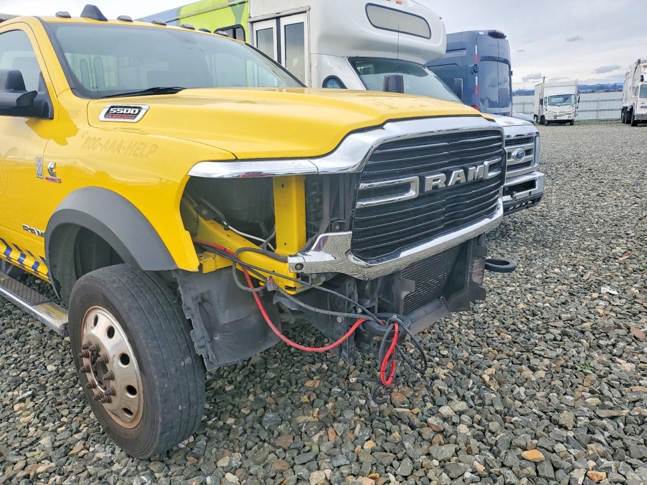 2019 Ram 5500 VIN 3C7WRMDL7KG645726 COPART salvage auction — Front End, CA - DIS/DLR/EXP ONLY CLEAN TITLE (P), sold $27,250 on 2026-03-02 (photo 9)