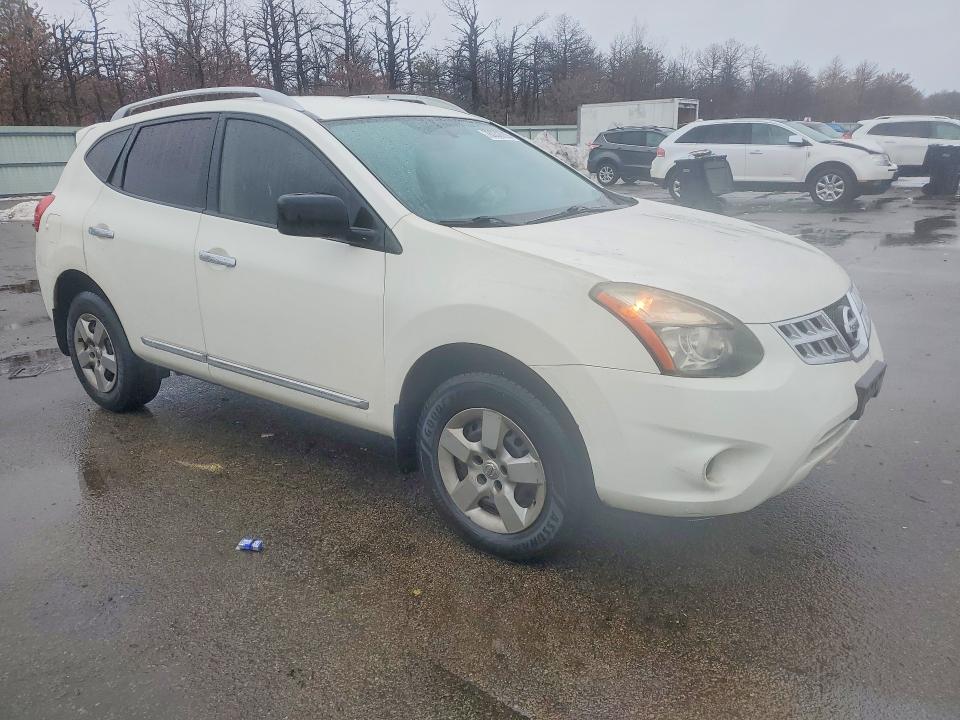 2015 Nissan Rogue VIN JN8AS5MV2FW757459 COPART salvage auction — FRONT END, Ny - Cert Of Title W/Unsatisfd Lien, sold $450 on 2026-07-13 (photo 4)