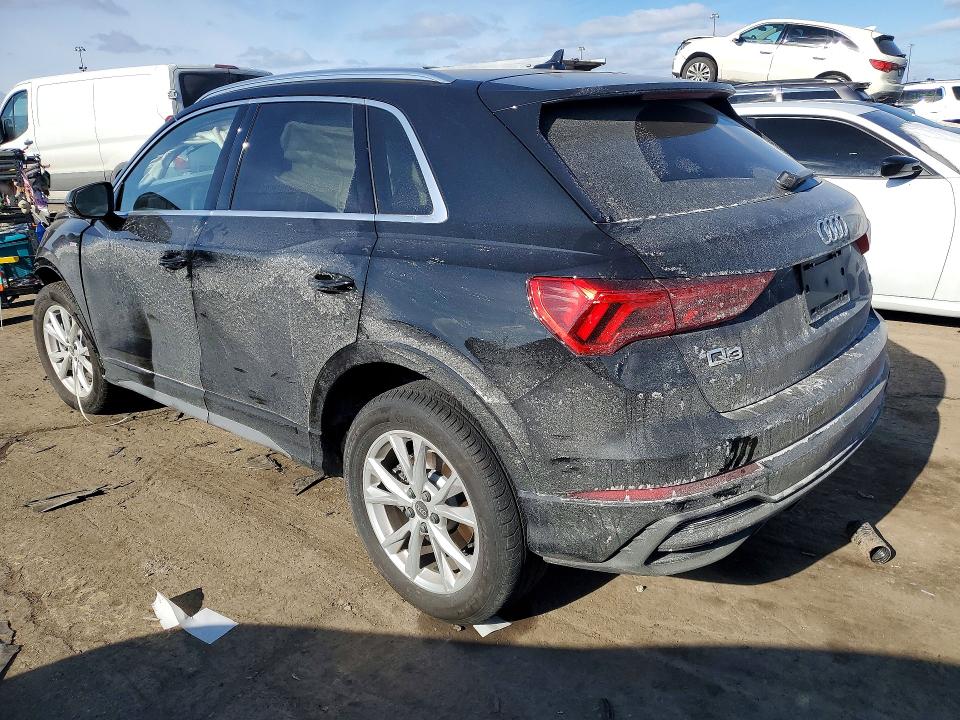 2025 Audi Q3 VIN WA1DECF37S1095931 COPART salvage auction — FRONT END, MI - CERT OF TITLE-SALVAGE VEHICLE, sold $5,100 on 2026-07-28 (photo 2)