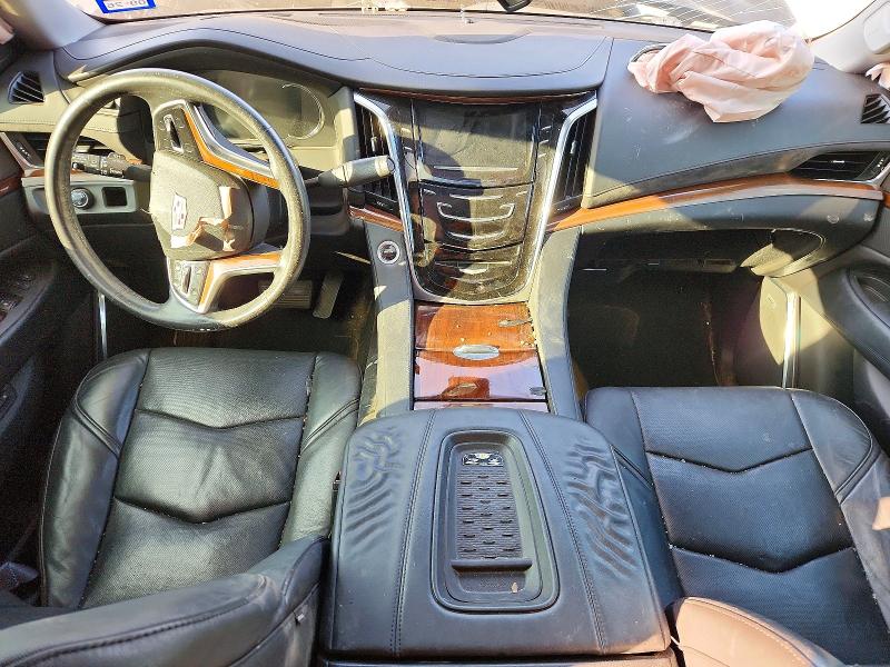 2016 Cadillac Escalade VIN 1GYS3BKJ0GR249447 COPART salvage auction — FRONT END, Tx - Salvage Vehicle Title, sold $2,950 on 2026-07-02 (photo 8)