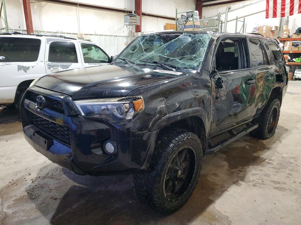 2015 Toyota 4runner VIN JTEZU5JR8F5084985 COPART salvage auction — ROLLOVER, Ms - Cert Of Title-Salvaged, sold $4,150 on 2026-07-14 (photo 1)