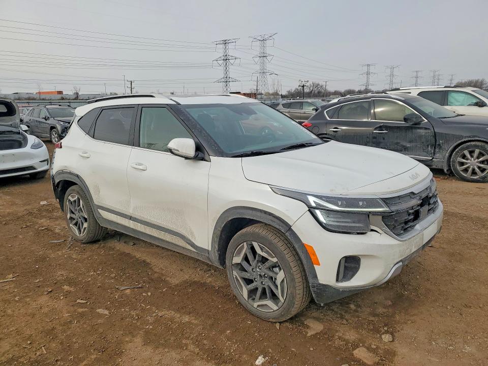 2025 Kia Seltos VIN KNDETCA75S7717644 COPART salvage auction — REAR END, Il - Salvage Certificate, sold $6,900 on 2026-07-07 (photo 4)