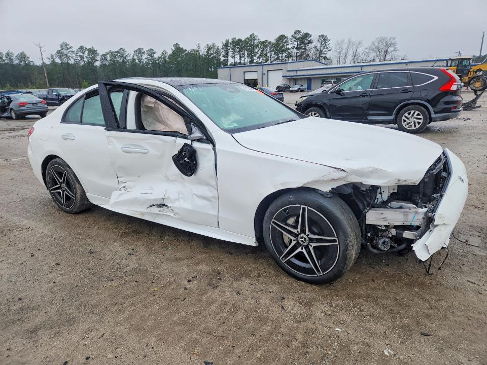 2023 Mercedes-benz C class VIN W1KAF4HB7PR147735 COPART salvage auction — FRONT END, Sc - Cert Of Title-Salvage, sold $11,000 on 2026-07-13 (photo 4)