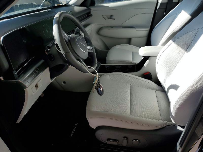 2025 Hyundai Kona VIN KM8HCCAB2SU322416 COPART salvage auction — FRONT END, In - Certificate Of Title, sold $9,400 on 2026-07-27 (photo 7)