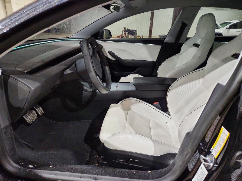 2025 Tesla Model 3 VIN 5YJ3E1ET1SF931943 COPART salvage auction — FRONT END, Pa - Certificate Of Salvage, sold $17,500 on 2026-07-23 (photo 7)