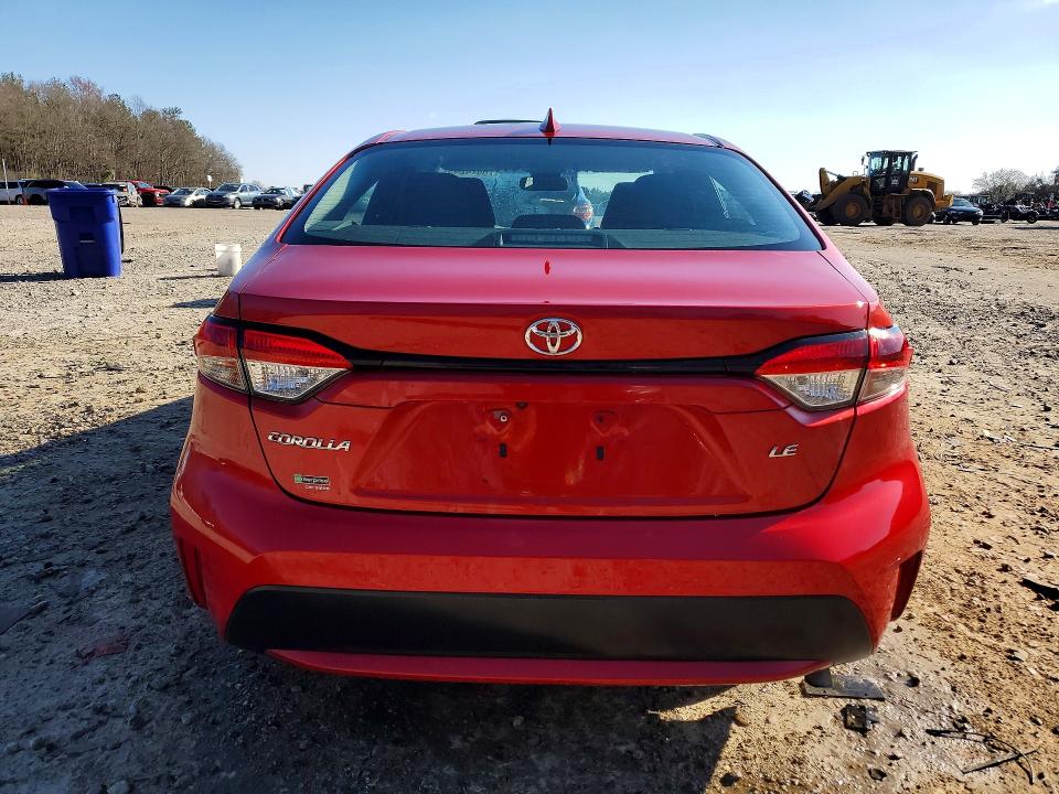 2021 Toyota Corolla VIN 5YFEPMAE7MP221738 COPART salvage auction — SIDE, GA - CERT OF TITLE-SALVAGE, sold $6,500 on 2026-08-01 (photo 6)