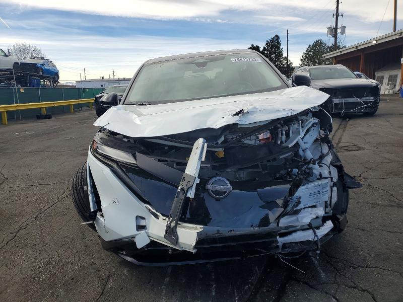 2025 Nissan Ariya VIN JN8DF0BF8SM764499 COPART salvage auction — FRONT END, CO - SALVAGE TITLE (P), sold $550 on 2026-07-28 (photo 5)