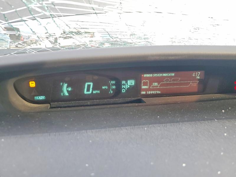 2014 Toyota Prius VIN JTDKN3DU9E1787041 COPART salvage auction — ROOF, Ca - Salvage Certificate, sold $1,900 on 2026-07-06 (photo 9)