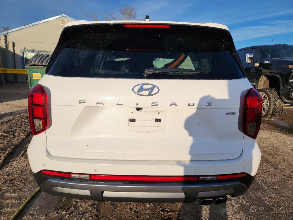 2025 Hyundai Palisade VIN KM8R2DGE1SU876383 COPART salvage auction — FRONT END, Ar - Certificate Of Title, sold $11,100 on 2026-07-13 (photo 6)