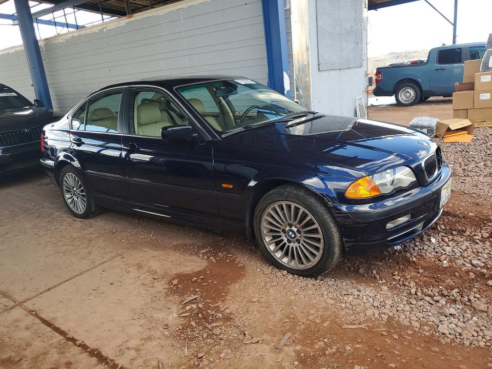 2001 BMW 3er VIN WBAAV53441JR79774 COPART salvage auction — NORMAL WEAR, Az - Certificate Of Title, sold $3,450 on 2026-07-14 (photo 4)