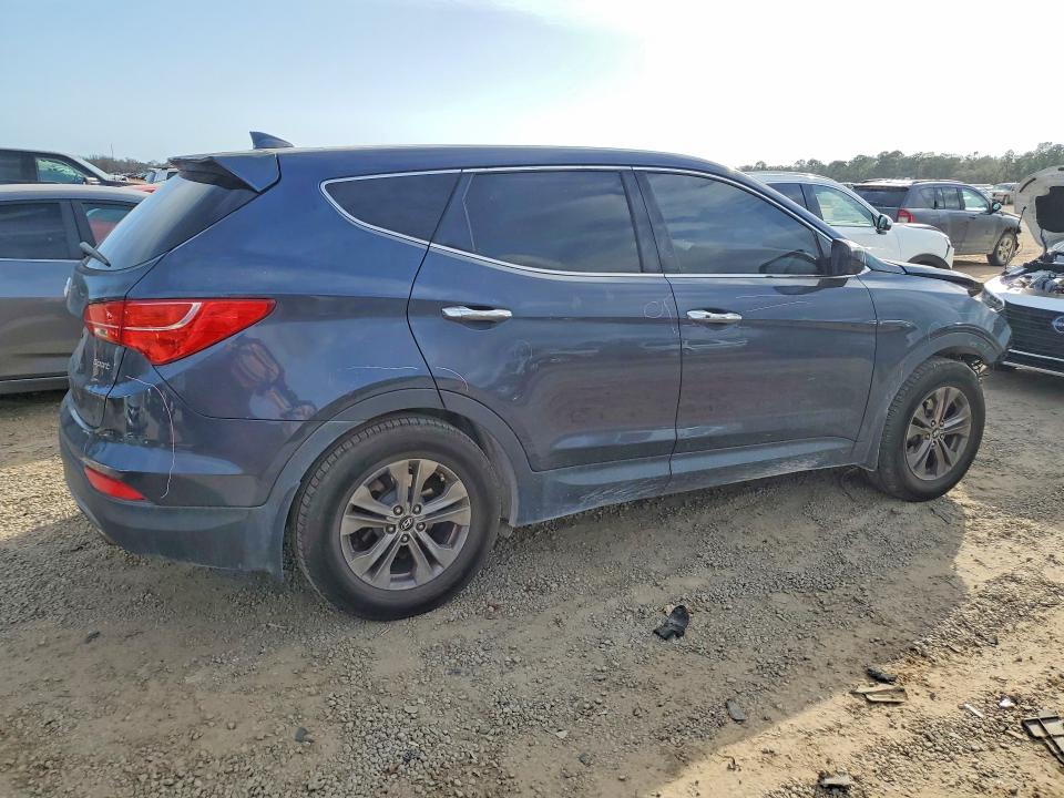 2013 Hyundai Santa fe VIN 5XYZU3LB0DG030657 COPART salvage auction — FRONT END, Al - Cert Of Title-Salvage Title, sold $450 on 2026-07-21 (photo 3)