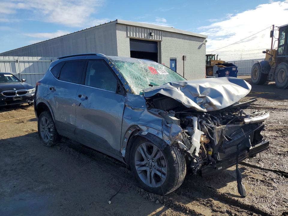 2023 Kia Seltos VIN KNDEUCAA5P7457603 COPART salvage auction — FRONT END, Ia - Cert Of Title-Salvage Title, sold $475 on 2026-07-15 (photo 4)