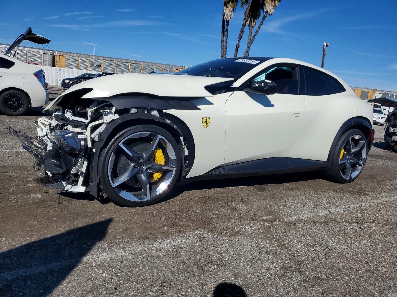 2024 Ferrari Purosangue VIN ZSG06VTA0R0302192 COPART salvage auction — Front End, CA - SALVAGE CERTIFICATE, sold $131,000 on 2026-07-02 (photo 1)
