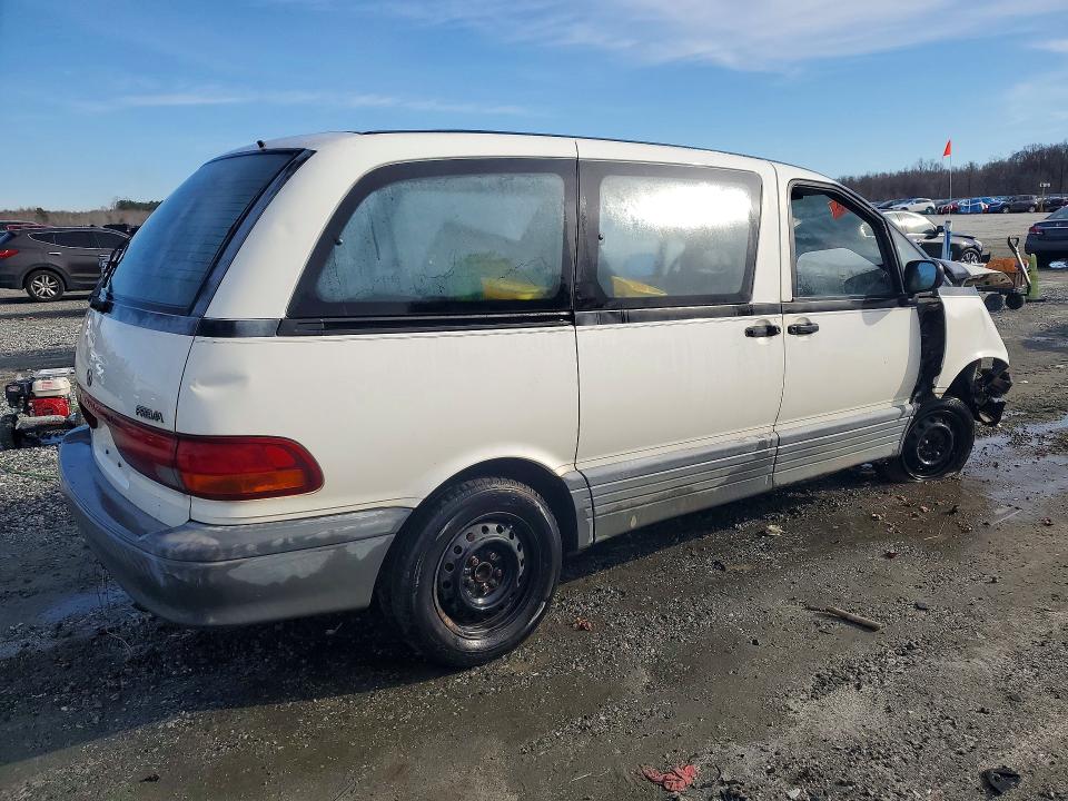 1991 Toyota PREVIA VIN JT3AC11R2M0029122 COPART salvage auction — FRONT END, Sc - Non-Reb & Rem Salvage Title, sold $350 on 2026-07-15 (photo 3)