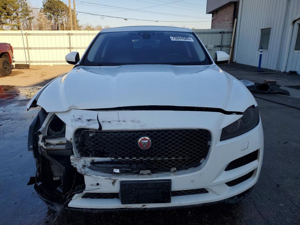 2019 Jaguar F-pace VIN SADCK2GX7KA390263 COPART salvage auction — FRONT END, AL - CERT OF TITLE-SALVAGE TITLE, sold $3,250 on 2026-07-02 (photo 5)