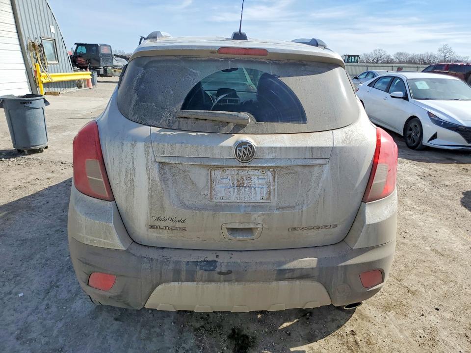 2015 Buick Encore VIN KL4CJBSB9FB041772 COPART salvage auction — FRONT END, Wv - Salvage Certificate, sold $1,400 on 2026-07-06 (photo 6)