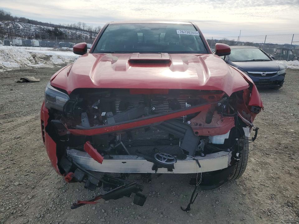 2024 Toyota Tacoma VIN 3TYLB5JNXRT057805 COPART salvage auction — FRONT END, Md - Cert Of Salvage > 75% Damage, sold $1,500 on 2026-07-02 (photo 5)