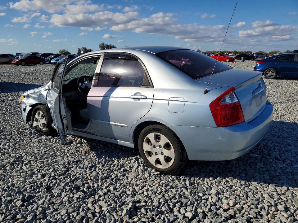2005 Kia Spectra VIN KNAFE121355132913 COPART salvage auction — FRONT END, FL - CERT OF TITLE SLVG REBUILDABLE, sold $425 on 2026-07-17 (photo 2)