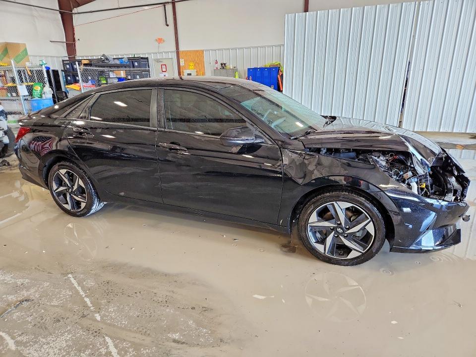 2023 Hyundai Elantra VIN KMHLS4AG3PU609043 COPART salvage auction — FRONT END, Il - Salvage Certificate, sold $4,550 on 2026-07-06 (photo 4)