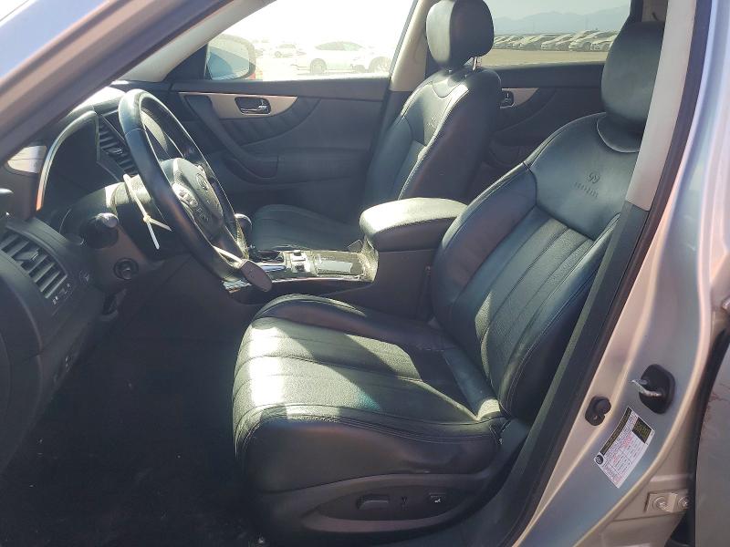 2013 Infiniti Fx37 VIN JN8CS1MU6DM142267 COPART salvage auction — FRONT END, Ca - Dis/Dlr/Exp Only Lien Papers, sold $625 on 2026-07-20 (photo 7)