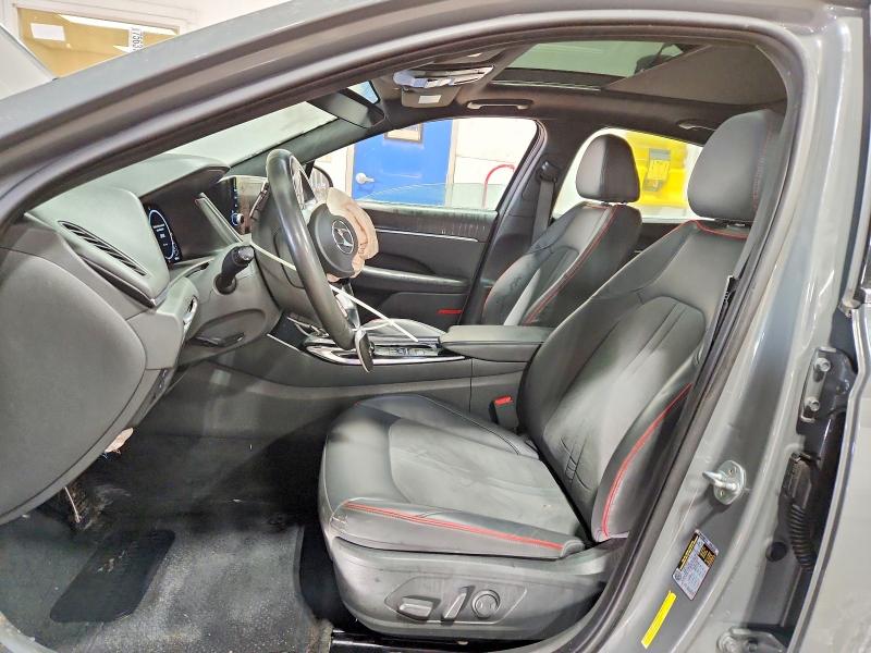 2022 Hyundai Sonata VIN 5NPEJ4J24NH141805 COPART salvage auction — FRONT END, MN - CERT OF TITLE-SALVAGE, sold $625 on 2026-07-28 (photo 7)