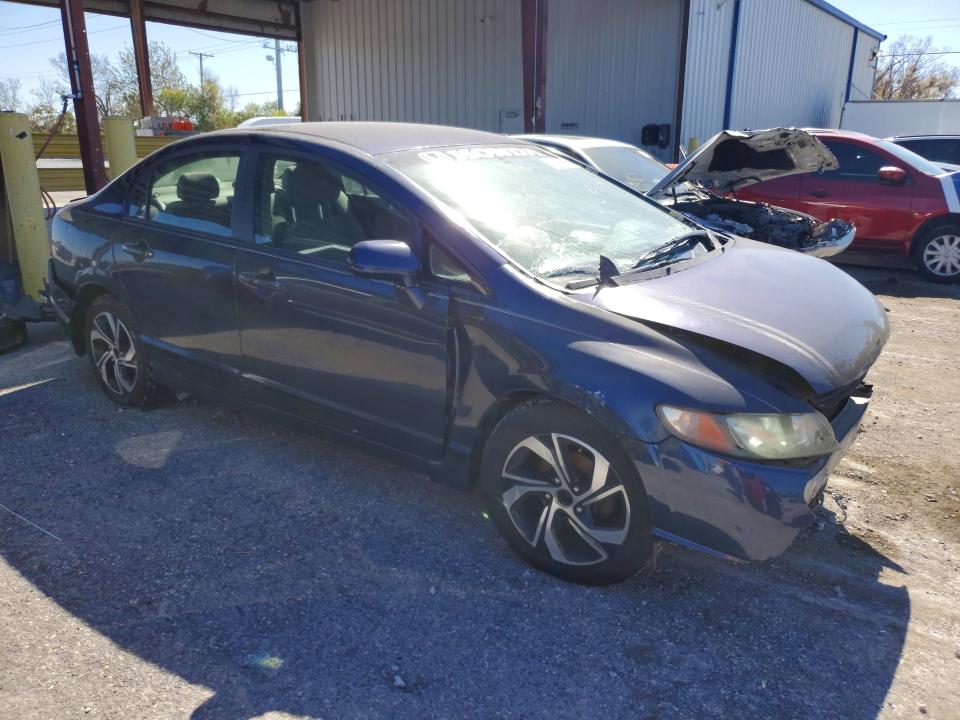 2006 Honda Civic VIN JHMFA16536S000506 COPART salvage auction — FRONT END, Fl - Cert Of Title Slvg Rebuildable, sold $350 on 2026-07-17 (photo 4)